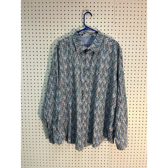 Robert Graham button down shirt - Picture 1 of 4